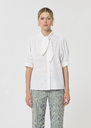Candyce shirt ecru ribbed cotton Off-white TARA JARMON