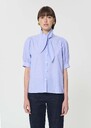 Candyce shirt blue with thin stripes Blue TARA JARMON
