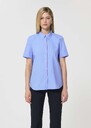 Cassie shirt sky blue poplin Horizon TARA JARMON