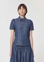 Coly Shirt light blue denim Denim TARA JARMON