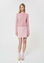 Gaia Vest pale pink cotton Blush TARA JARMON