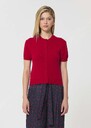 Giacomo vest red cotton Cerise, Pomme TARA JARMON