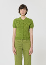 Giacomo vest green cotton Cerise, Pomme TARA JARMON