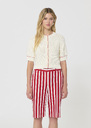 Gracy Vest ecru cotton Off-white TARA JARMON