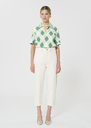 Jules Jeans white lightweight denim White TARA JARMON