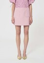 Jadis Skirt pale pink double canvas Blush TARA JARMON