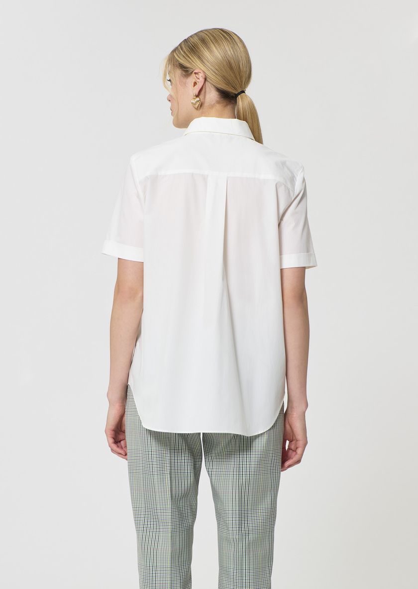 Clara shirt white poplin White TARA JARMON