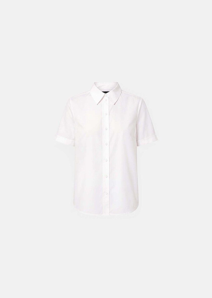 Clara shirt white poplin White TARA JARMON