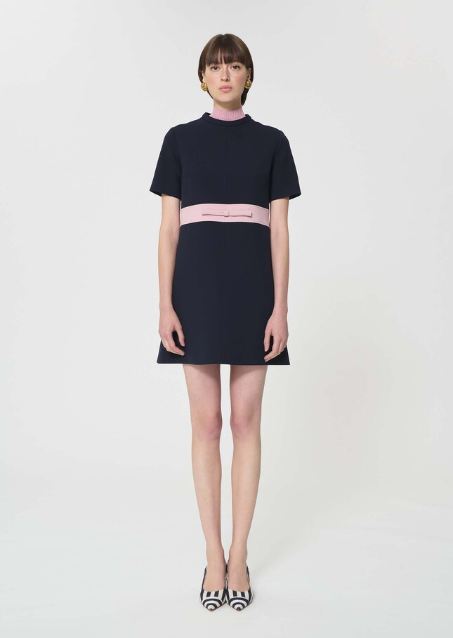 Robe Royce midnight blue double canvas Night TARA JARMON