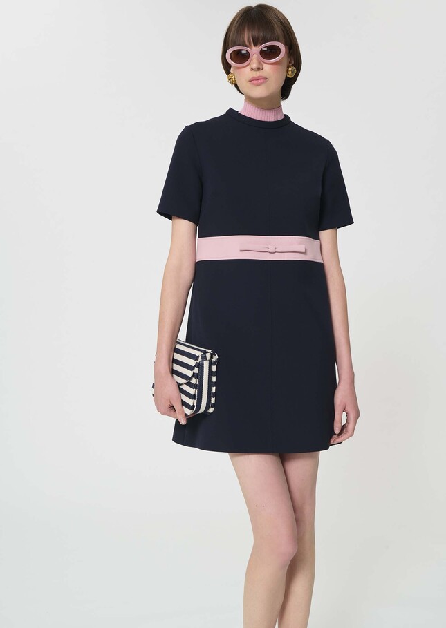 Robe Royce midnight blue double canvas Night TARA JARMON