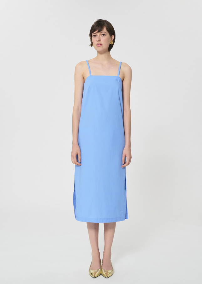 Rosabella dress sky blue poplin Horizon TARA JARMON
