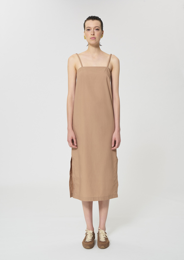 Rosabella dress beige poplin Miel TARA JARMON