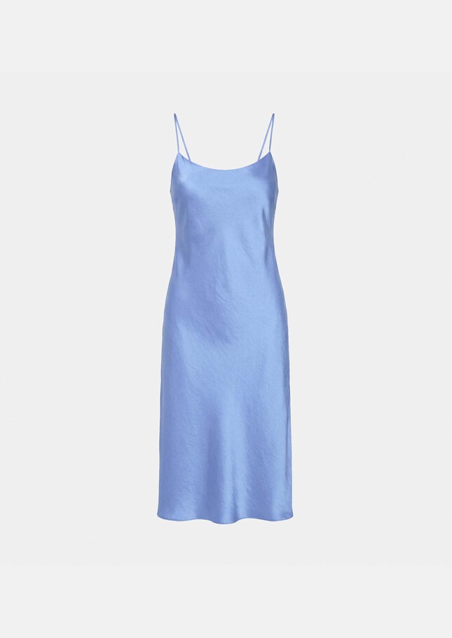 Reane dress sky blue satin Horizon TARA JARMON