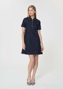 Rubina Dress raw denim Brut TARA JARMON