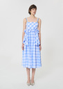 Renée Dress sky blue gingham Horizon TARA JARMON