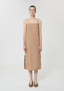 Rosabella dress beige poplin Horizon, Miel TARA JARMON