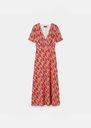 Raelita Dress Blush retro print Blush TARA JARMON