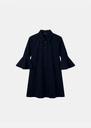 Roselia dress midnight blue poplin Night TARA JARMON