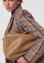 Solal bag beige smooth leather Miel TARA JARMON