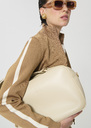 Solal bag ecru smooth leather Craie TARA JARMON