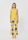 Trish tank top yellow ribbed knit Mimosa, Night TARA JARMON