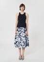 Trish tank top midnight blue ribbed knit Mimosa, Night TARA JARMON