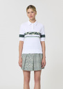 Taradaisy Polo white printed cotton White TARA JARMON