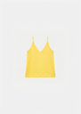Top Tamara yellow satin Anis, Green, Horizon, Mimosa, Night TARA JARMON