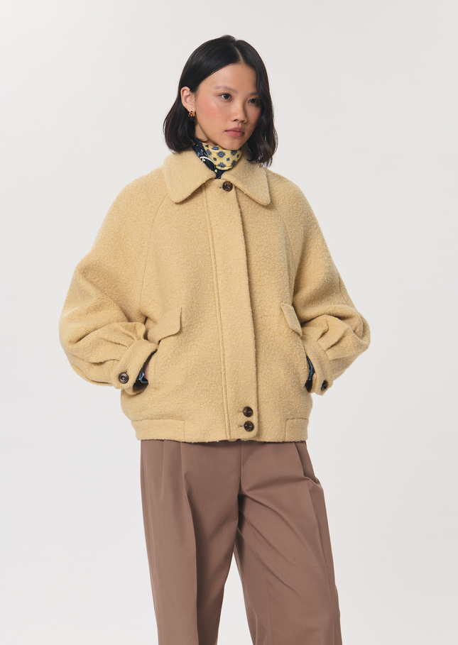 Billie Jacket vanilla with patch pockets Vanilla TARA JARMON