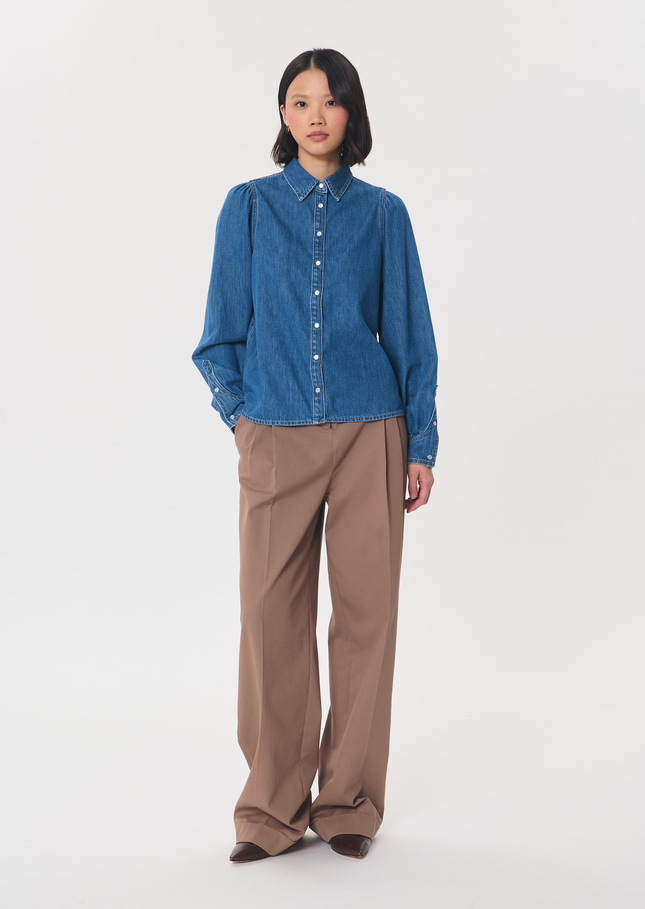 Chloé shirt long-sleeved denim Denim TARA JARMON