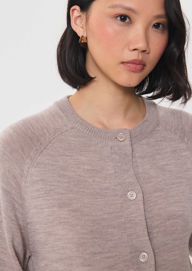 Giulia vest hazelnut Nut brown TARA JARMON