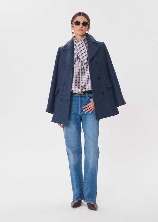 Joseph Jeans straight blue faded denim Denim TARA JARMON