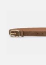 Lucie's Belt caramel with a golden curl Caramel, Khaki TARA JARMON