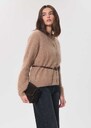 Ginette vest caramel Caramel, Gray grey TARA JARMON