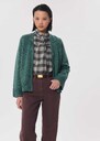 Giuliana vest thyme with patch pockets Gray grey, Mûre, Thym TARA JARMON