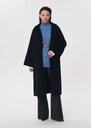 Matteo coat long blue night Night, Thym TARA JARMON