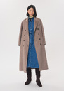 Montaine Coat hazelnut Black, Nut brown TARA JARMON