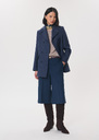 Mylène Coat Double-breasted blue with patch pockets Denim TARA JARMON