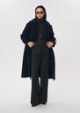 Maximilien's Coat long midnight blue crossover Night TARA JARMON
