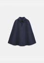 Maddie Coat blue shirt collar Denim TARA JARMON