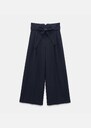 Pia Pants High-waisted night wide Grey, Night, Tonka TARA JARMON