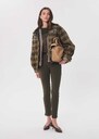 Philoute trousers khaki right Black, Khaki TARA JARMON