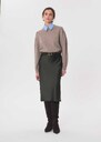 Perry sweater caramel balloon sleeves Caramel TARA JARMON