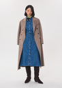 Rodeo Dress long blue denim dress with belt Denim TARA JARMON