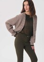 Top Truddie loose khaki long sleeves Khaki, Mûre TARA JARMON