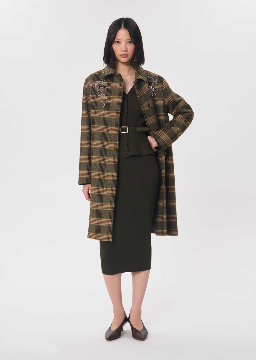 Gisela vest khaki fitted Khaki TARA JARMON