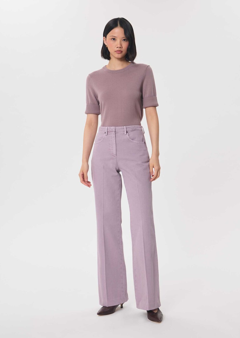 Jerome Jeans purple right Purple TARA JARMON