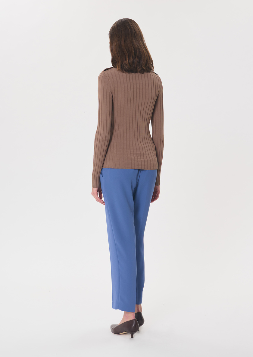 Prisca sweater caramel pockets Caramel TARA JARMON