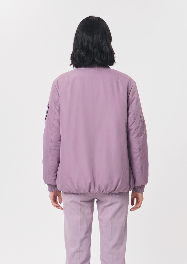 Bérénice jacket embroidered purple Pourpre TARA JARMON