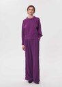 Polyn sweater ripe balloon-sleeved Gray grey, Mûre, Thym TARA JARMON